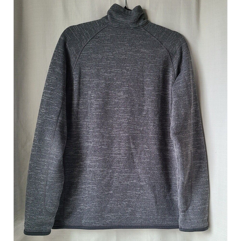 Patagonia Better Sweater Men’s Medium Gray 1/4 Zip Fleece Pullover - Picture 2 of 7